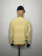 Load image into Gallery viewer, 1980s Emporio Armani summer knit jumper yellow
