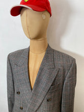 Load image into Gallery viewer, 1980s Hugo Boss Check suit Al Capone
