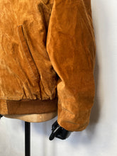 Load image into Gallery viewer, 1980s NAF NAF leather bomber jacket
