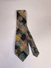 Load image into Gallery viewer, 1990s KENZO necktie black / yellow florals
