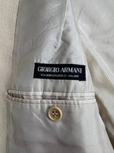Load image into Gallery viewer, 1990s Giorgio Armani silk suit off white