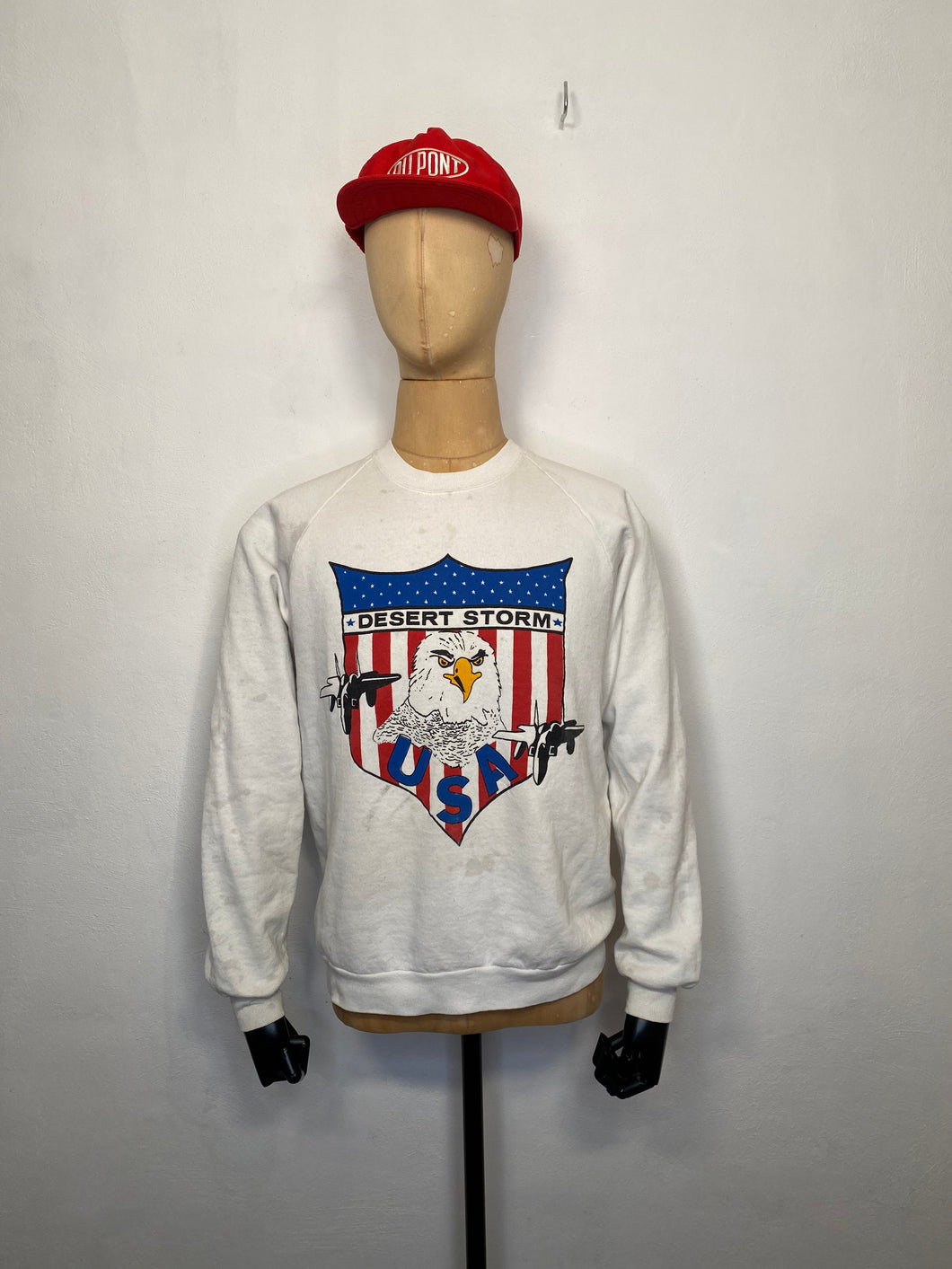 1990s Desert Storm sweater made in USA