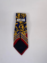 Load image into Gallery viewer, 1990s Gianni Versace necktie blue / yellow / red
