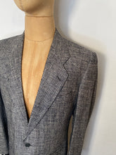 Load image into Gallery viewer, 1980s Giorgio Armani mani silk blazer gray
