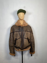 Load image into Gallery viewer, 00s RAF Pilot Jacket brown
