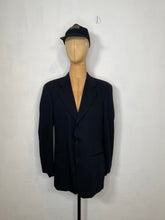 Load image into Gallery viewer, 1982 Giorgio Armani single breast suit black
