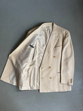 Load image into Gallery viewer, 1990s Giorgio Armani silk suit off white