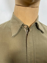 Load image into Gallery viewer, 1990s Gianfranco Ferre linen zip shirt green
