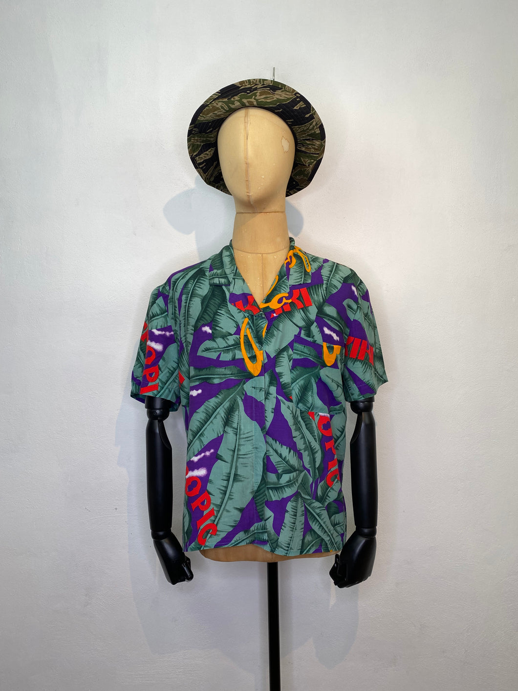 1980s Emporio Armani Hawaii shirt