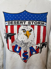 Load image into Gallery viewer, 1990s Desert Storm sweater made in USA
