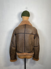 Load image into Gallery viewer, 00s RAF Pilot Jacket brown
