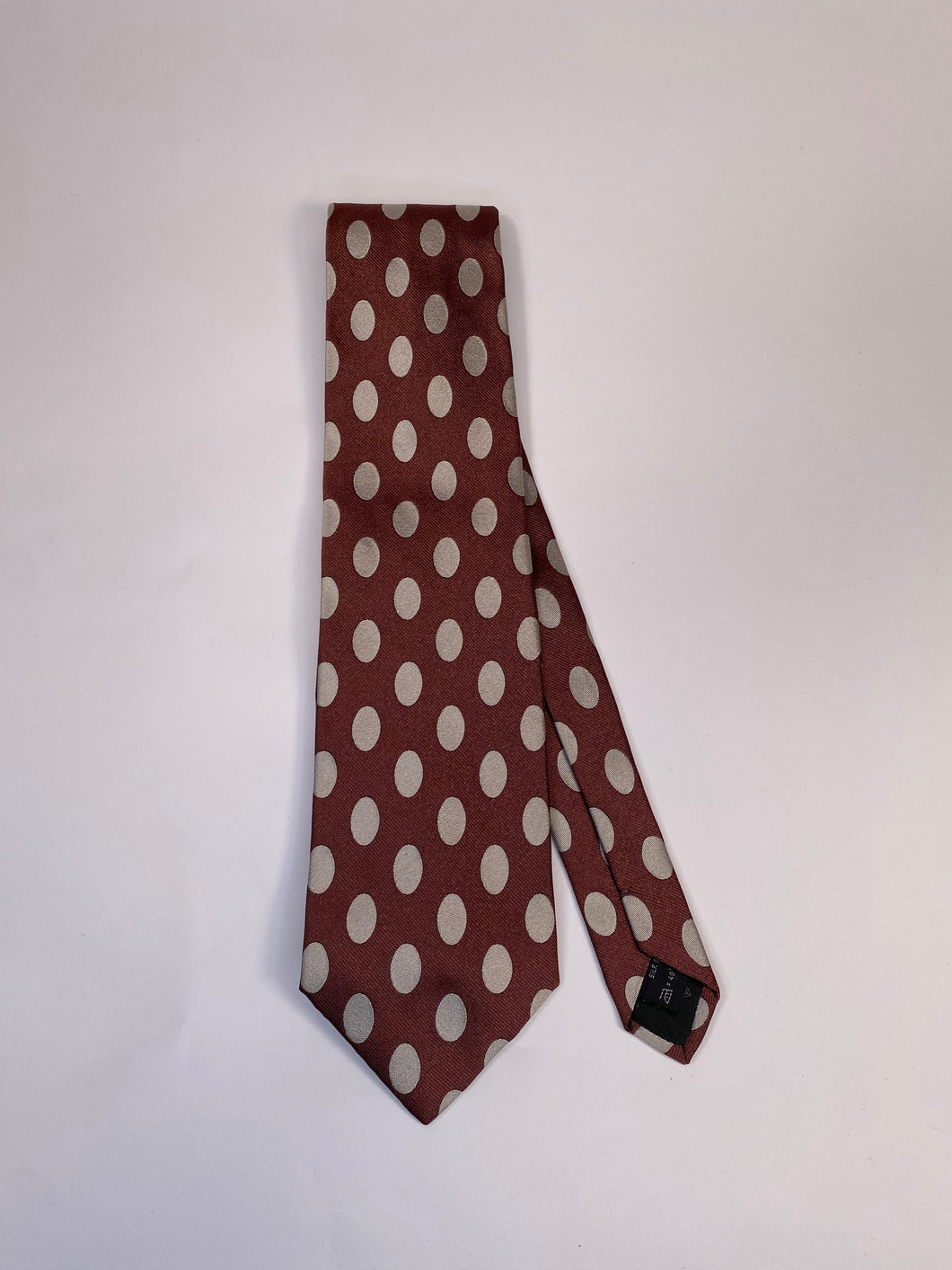 Ermenegildo Zegna necktie dots