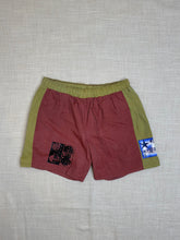 Load image into Gallery viewer, 1980s Cerruti swimm Shorts red / Green

