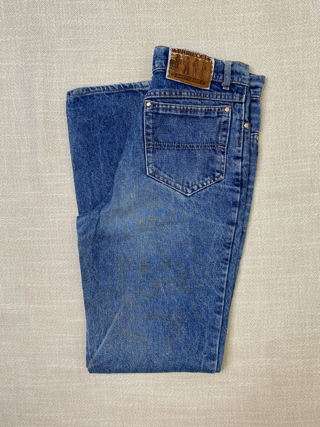 1980s Fiorucci mom jeans high waist