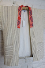 Load image into Gallery viewer, 1930s German butcher stripe Hanten