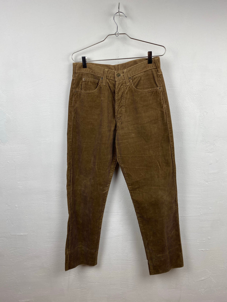 1980s Armani Jeans corduroy pants brown Bluehorse.clothing