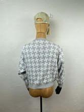 Load image into Gallery viewer, 1980s Giorgio Armani cotton jumper gray/ white
