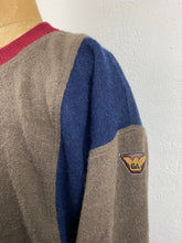 Load image into Gallery viewer, 1980s GA wool jumper leather patch
