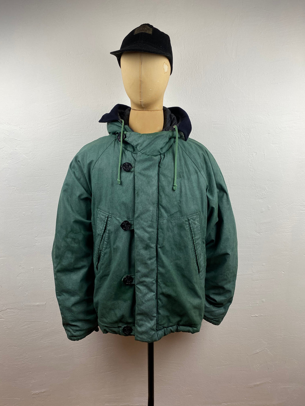 1988 Boneville navy arctic jacket green