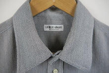 Load image into Gallery viewer, 1990s Giorgio Armani Le Collezioni Shirt blue