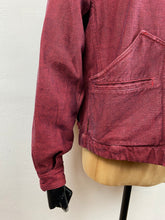 Load image into Gallery viewer, 1980s Giorgio Armani jeans jacket red

