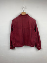 Load image into Gallery viewer, 1980s Giorgio Armani jeans jacket red
