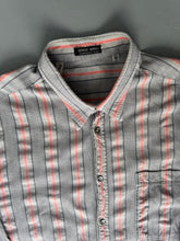 Load image into Gallery viewer, 1992 Giorgio Armani striped shirt black label
