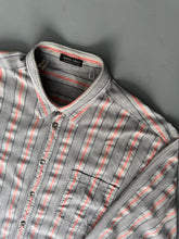 Load image into Gallery viewer, 1992 Giorgio Armani striped shirt black label
