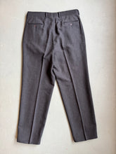 Load image into Gallery viewer, 1980s Giorgio Armani LeCollezioni trousers black shining
