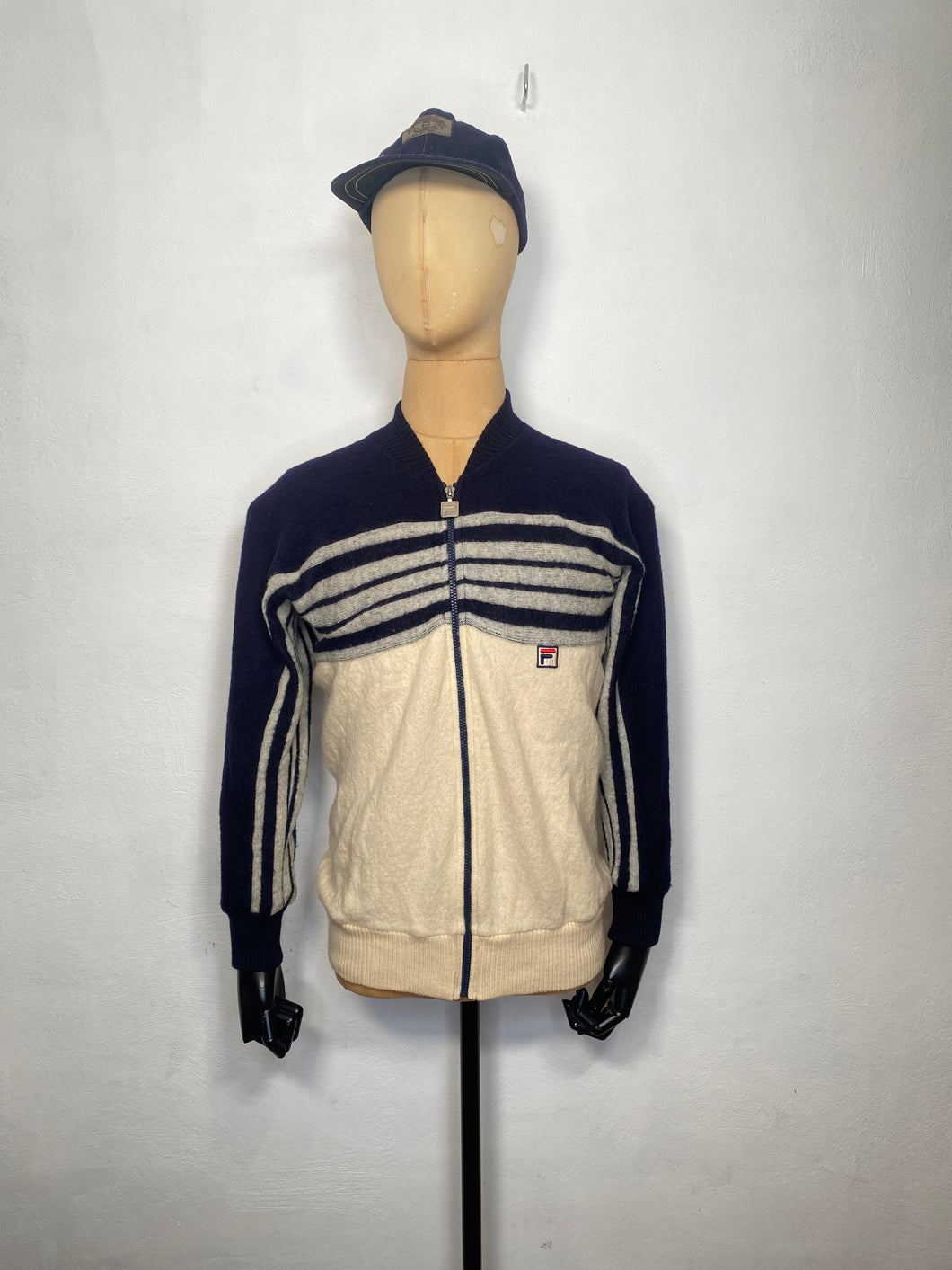 1970s Fila maglificio track top wool