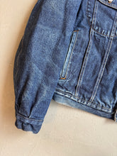 Load image into Gallery viewer, 1980s Classic nouveau denim jacket round chest pockets
