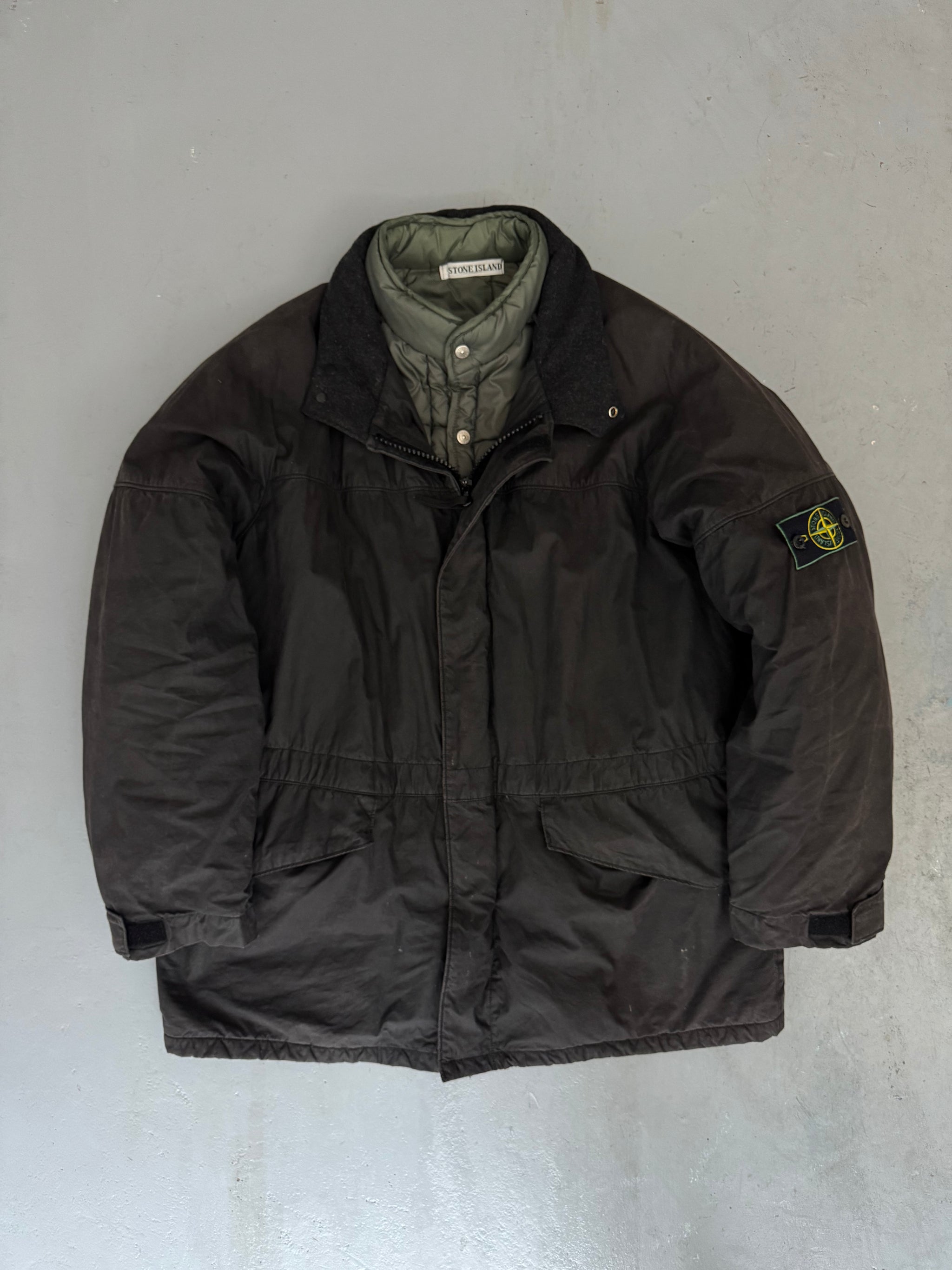 ジャケット・アウター Stone  Paul Harvey flight jacket Stone Island Paul Harvey flight jacket