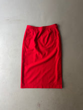Load image into Gallery viewer, 1980s Gianfranco Ferre wool skirt red
