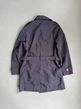 Load image into Gallery viewer, 1990s Boneville Trenchcoat Blue
