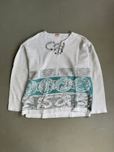 Load image into Gallery viewer, 1990s Chipie sweater Viking print
