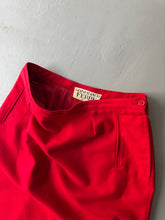 Load image into Gallery viewer, 1980s Gianfranco Ferre wool skirt red
