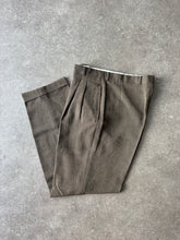 Load image into Gallery viewer, 1980s Hugo Boss Belmondo linen suit brown
