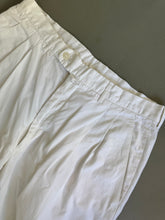 Load image into Gallery viewer, 1980s Gianni Versace white cotton pants
