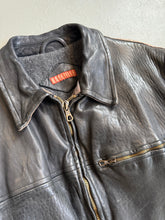 Load image into Gallery viewer, 1980s Boneville leather/ duck Jacket
