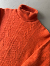 Load image into Gallery viewer, 1980s C.P. Company turtleneck jumper coral red
