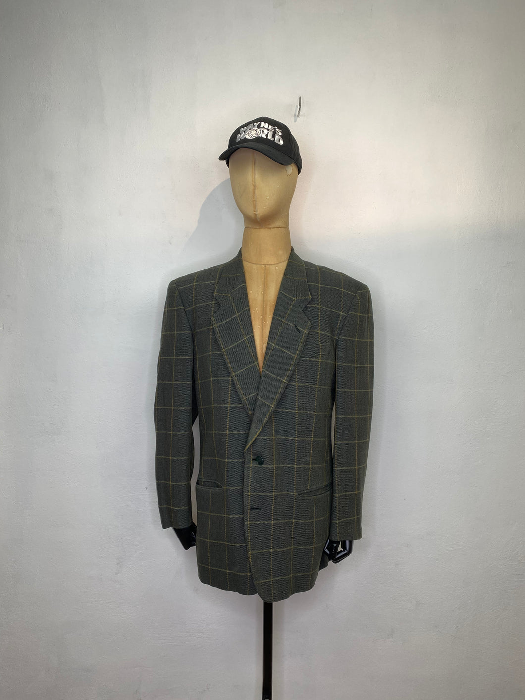 1980s Giorgio Armani LeCollezioni Check blazer