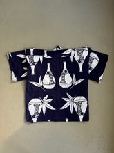 Load image into Gallery viewer, 1950s fabric Kimono Hanten with indigo print
