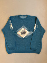 Load image into Gallery viewer, 1980s Chipie jumper Ryder petrol vintage archive fashion 
