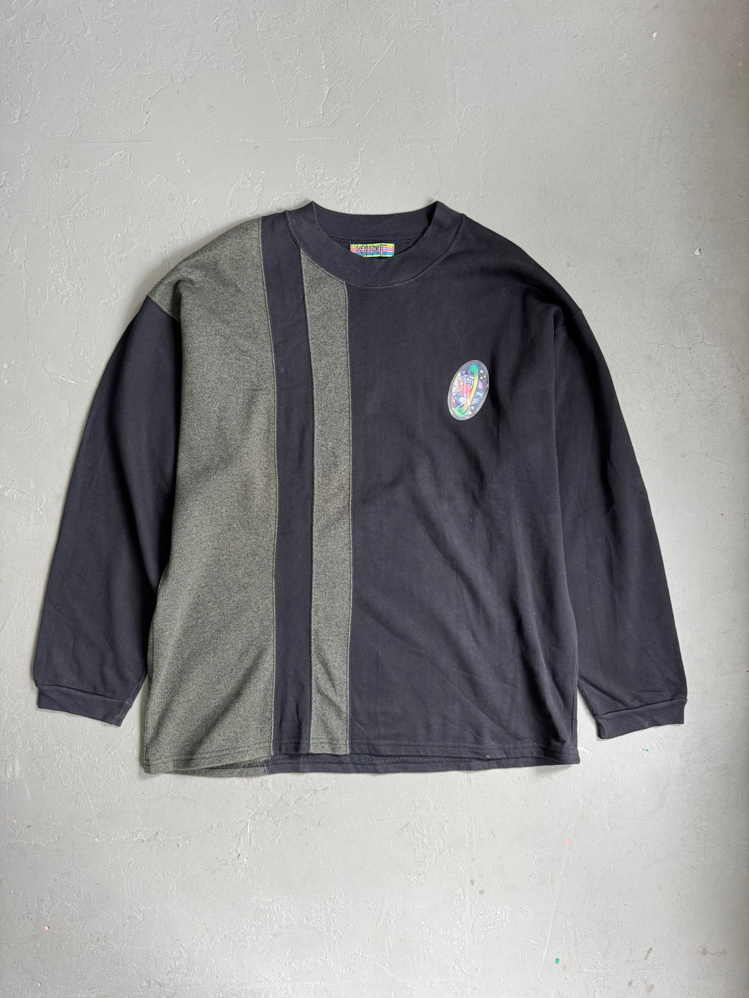 1990s Chipie sweater black green