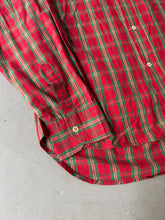 Load image into Gallery viewer, 1990s Chipie shirt checked red
