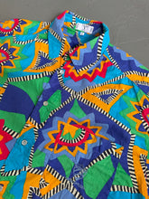 Load image into Gallery viewer, 1980s Valentino beachwear shirt multi color
