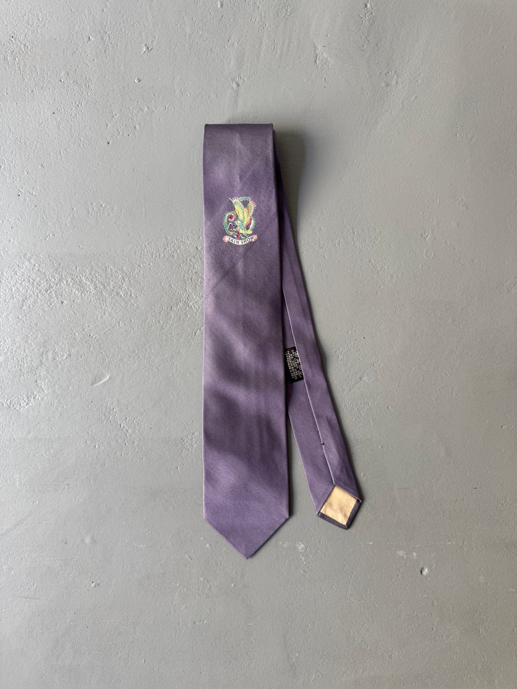 1980s Gianfranco Ferre necktie purple