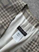 Load image into Gallery viewer, 1980s Giorgio Armani silk blazer checks
