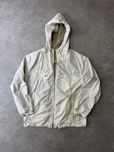 Load image into Gallery viewer, 2000s Hugo Boss reversible light jacket gray / white
