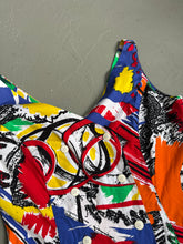 Load image into Gallery viewer, 1980s Katharine Hamnett Multi Color top
